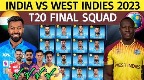 india squad for west indies 2023